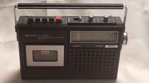 Sanyo m2420 fm cassette - m2420, am