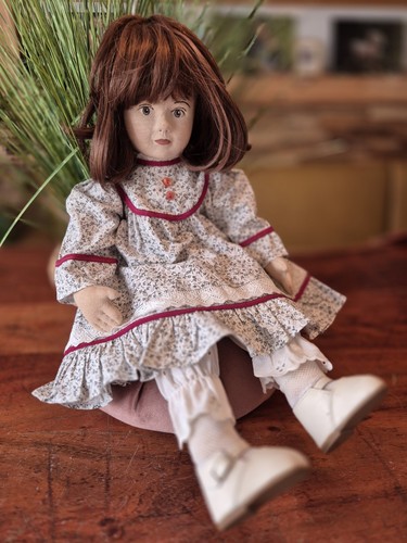 Alte stoffpuppe waldorf puppe - stoffpuppe,
