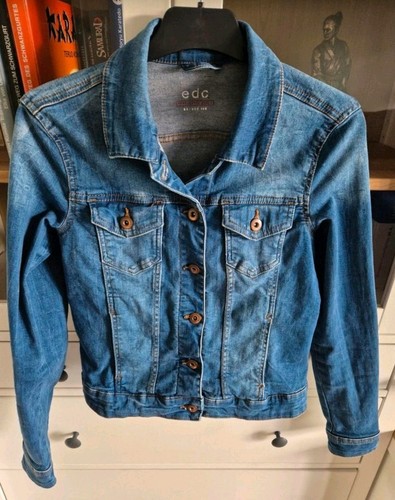 Edc jeansjacke damen größe - jeansjacke, damen,