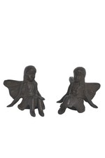 Elfen Gusseisen Kantenhocker