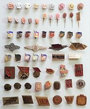 Konvolut Abzeichen DDR Schwimmen Schützen 1. Mai Leipziger Messe FDJ JP...