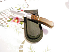 LAGUIOLE L'ECLAIR CALMONT-Jagd/Taschenmesser Messergürteltasche Schwarz NEU!