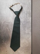 DDR Krawatte Langbinder in grün - Volkspolizei Original