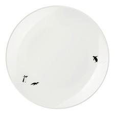 ASA Selection JOY Dessertteller Frühstücksteller Schwarz Weiß Keramik Ø 20,5 cm