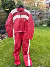 Motorradkombi Herren Gr 52 rot