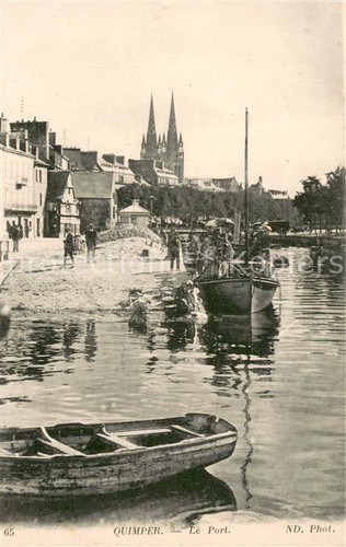 Quimper port - quimper,