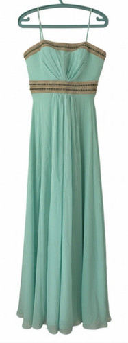 Mintgrünes langes abendkleid - mintgrünes,