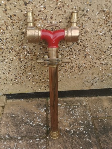 Feuerwehr doppel messing - doppel,