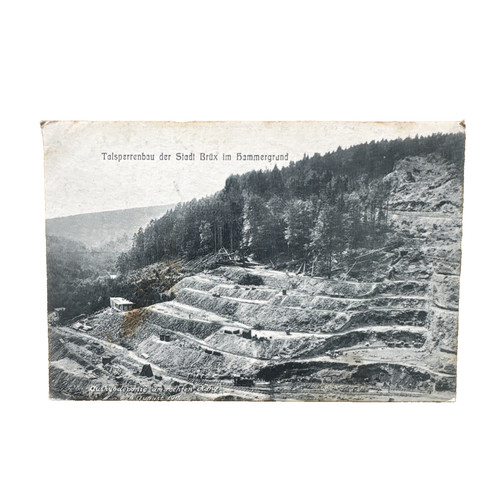 Ansichtskarte postkarte brüx - ansichtskarte,