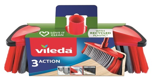 Vileda action besen - besen, ohne