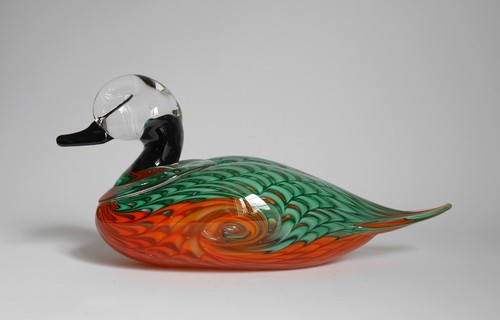 Murano glasente glasvogel - murano,