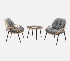 Gartenstuhl Dining-Set 3tlg