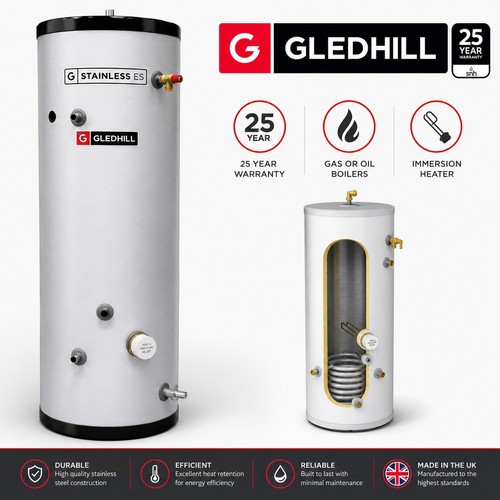 Gledhill 120l indirekter - gledhill, es