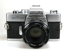 Minolta SRT 303 mit PF Rokkor