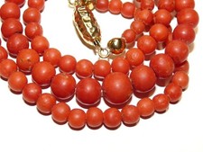 Vintage Korallen Kette im