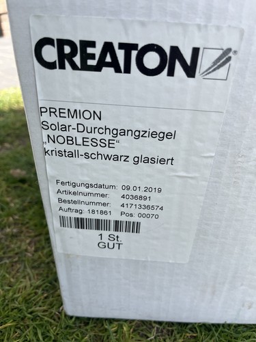 Solardurchgang creaton premion - solardurchgang,