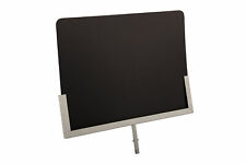 Plakathalter Metall Preisschild Halter Schildhalter anthrazit DIN A4, H: 13  cm