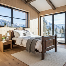 Voglauer Bett Landhaus 1800
