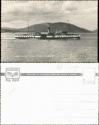 Diesel electric paddle vessel - paddle,