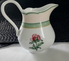 Milchkännchen, Sahnegießer, Hutschenreuther Medley Parklane. 