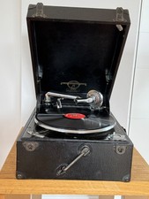 Koffergrammophon mit