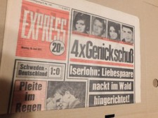 Express Zeitung  28 Juni  1971