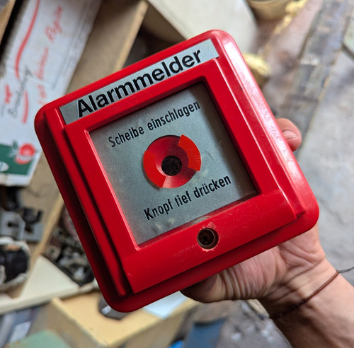 Handfeuermelder rot ddr nicht - handfeuermelder,