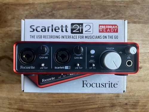 Focusrite scarlett 2i2 1st gen - focusrite,