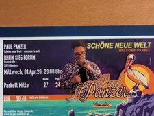 PAUL PANZER - Ticket 01.04.26