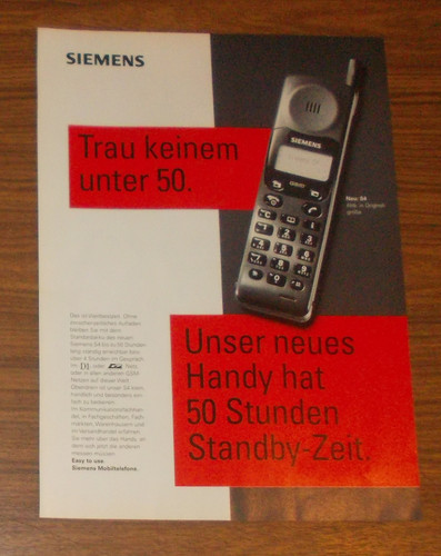 Seltene werbung siemens - seltene,