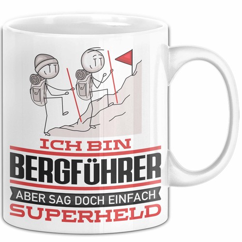 Bergführer geschenk tasse - geschenk,