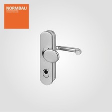 Schutzbeschlag Türbeschlag Schutzgarnitur Türdrücker U-Form NORMBAU Edelstahl