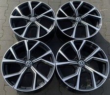 4x Platin P115 7,5x18 5x112 Felgen für VW Golf 6 7 8 GTI Clubsport Audi A3 8P 8V
