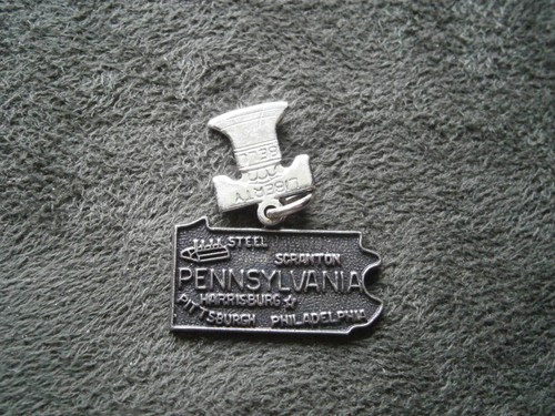 Pennsylvania state map liberty - pennsylvania,