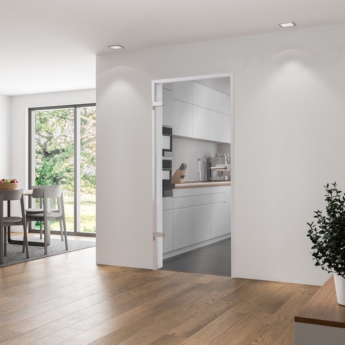 Glastür ganzglas zimmertür - glastür,