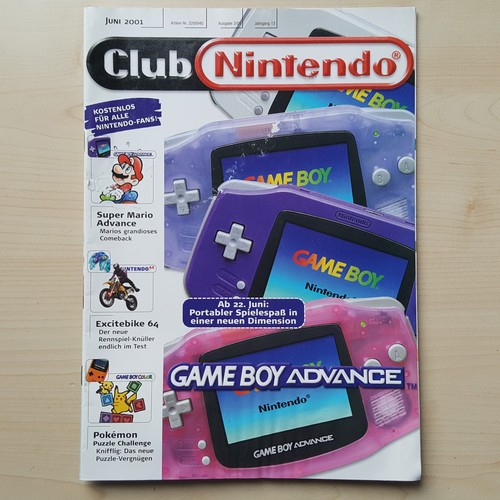 Club nintendo juni - club, 2001