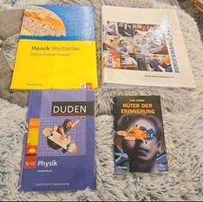 Schulbücher Brandenburg 8/9/10 Duden Physik & Haak Weltatlas