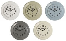 Ib Laursen - Wanduhr "CPH 1936" Ø 24cm (0700) Retro Uhr Küchenuhr Bürouhr