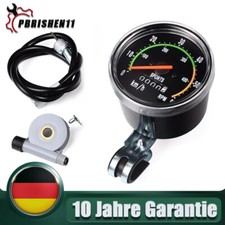 Fahrrad Tacho Mechanisch Tachometer Analog Kilometerzähler Vintage Meter