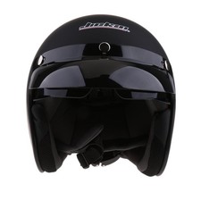 Open Face 3/4 Motorrad Retro