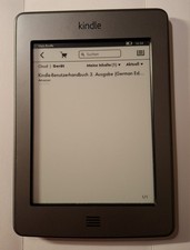 Kindle Touch 4. Generation E-Book Reader 6 Zoll 4GB WLAN Grau