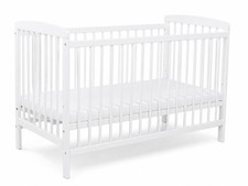 Babybett 120x60 weiß kiefer - babybett,