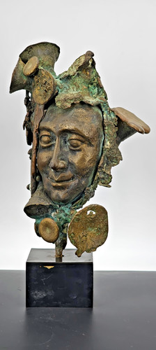 B19 schöne bronzeskulptur - b19,