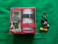 Disney Mickey Mouse Armbanduhr mit Wechsel Armbändern NEU