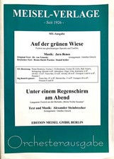 Doppelausgabe  für Orchester, Bigband, Combo