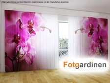 Fotogardinen "Orchidee"