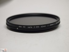  Hama Graufilter slim ND Vario 2-400 Ø 62 mm Grau variabel Filter grau