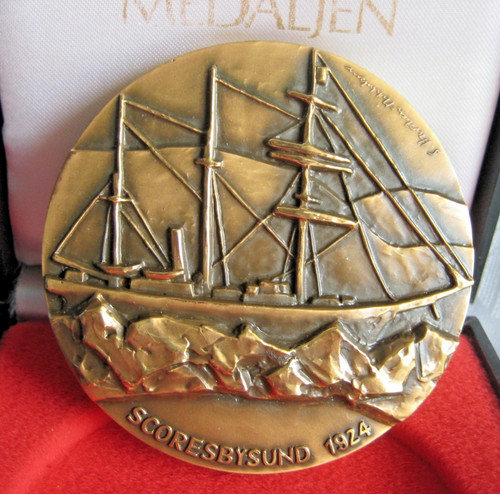 Vintage bronze medaille anders - vintage,