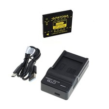 Akku und USB Ladegerät für Panasonic Lumix DMC-SZ1 DMC-SZ5 DMC-SZ7 DMC-FS14