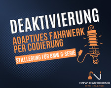 Deaktivierung / Stilllegung Adaptives M-Fahrwerk per Codierung (2VF für BMW G...